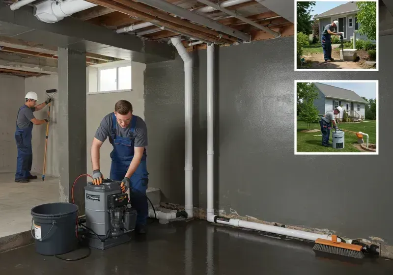 Basement Waterproofing and Flood Prevention process in Sandy, PA